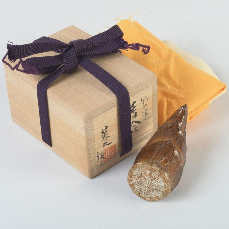 Bamboo Shoot Kogo by Kawagishi Hideyuki Wajima Lacquerware