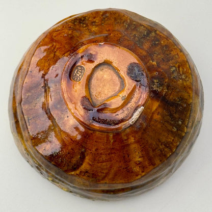 Edo Period Saga-yaki Raku Tea Bowl Arashiyama - Antique Japanese Chawan with Box