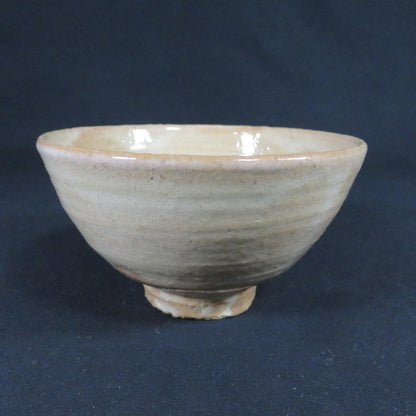 Hagi Ware Tea Bowl by Kaneko Nobuhiko — Shiroyama-gama Chawan with Tomobako