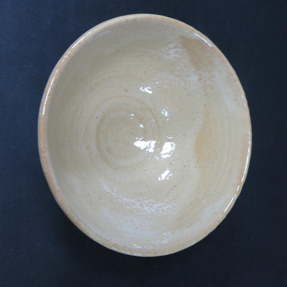 Hagi Ware Tea Bowl by Kaneko Nobuhiko — Shiroyama-gama Chawan with Tomobako