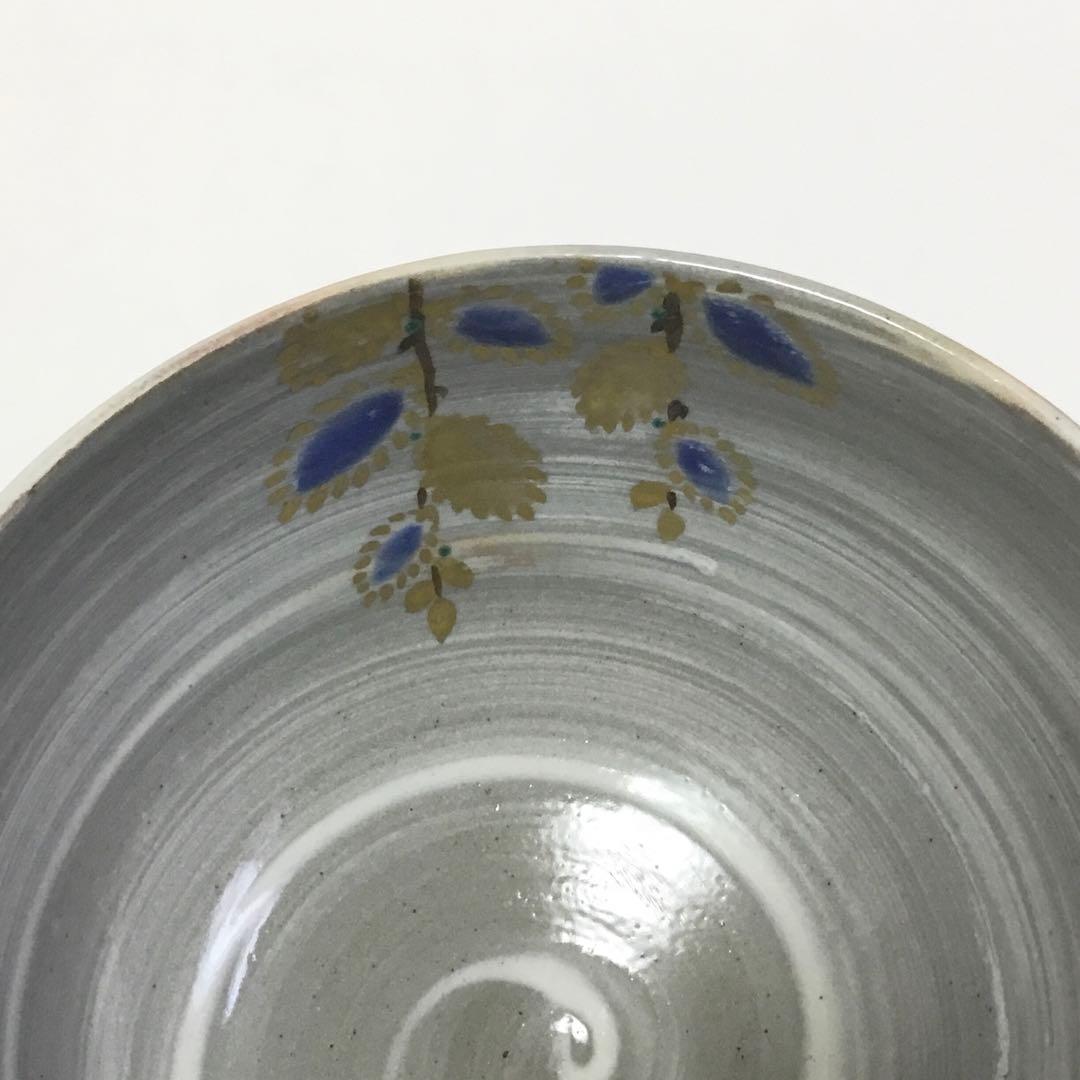 Iwagama Wax-Resist Pussy Willow Tea Bowl - Spring Nekoyanagi Chawan with Kiri Box