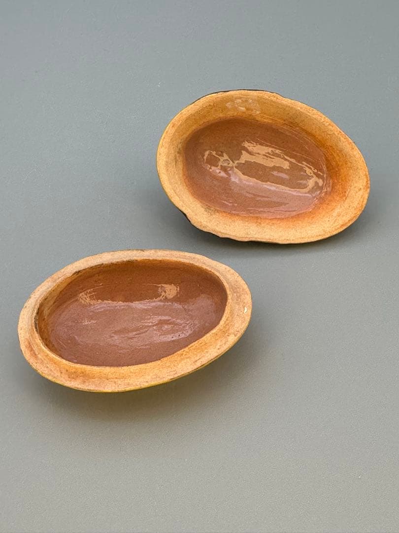 Miura Chikusen Kochi-Utsushi Kogo — Cochin Glaze Bird Incense Container, Tomobako