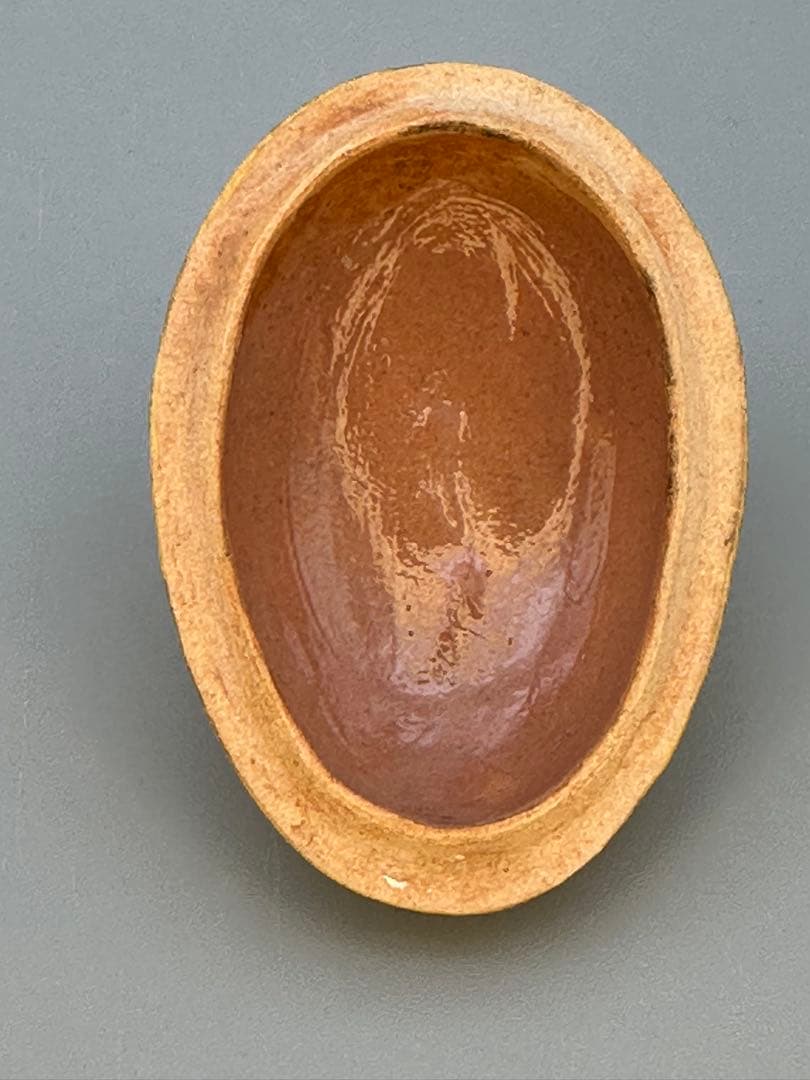 Miura Chikusen Kochi-Utsushi Kogo — Cochin Glaze Bird Incense Container, Tomobako