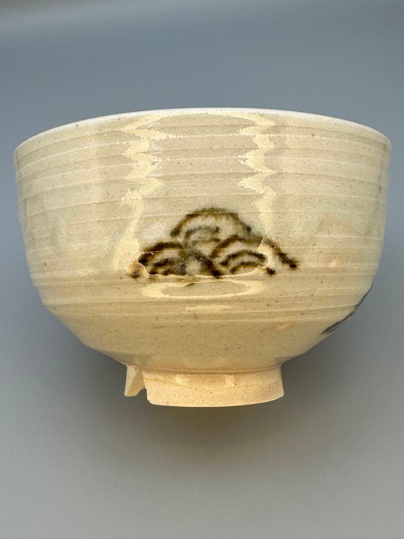 Eiraku Zengoro E-Gohon Chawan — Wave and Cloud, Tomobako