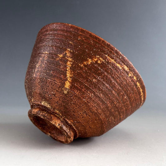 Irabo Tea Bowl by Takahashi Dohachi VI - Kyo-yaki Korean Style