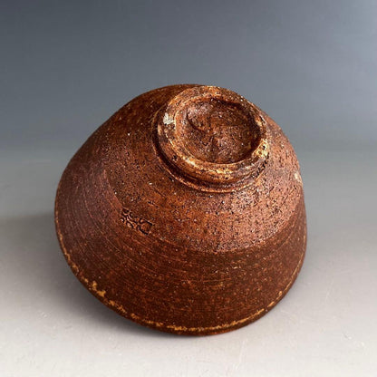 Irabo Tea Bowl by Takahashi Dohachi VI - Kyo-yaki Korean Style
