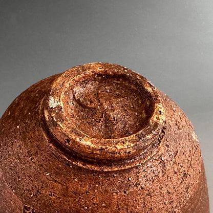 Irabo Tea Bowl by Takahashi Dohachi VI - Kyo-yaki Korean Style