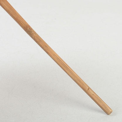 Bamboo Chashaku Tea Scoop by Nishikawa Baigen — Inscribed by Zen Master Fujii Kaido, Daitokuji, with Original Tube and Box