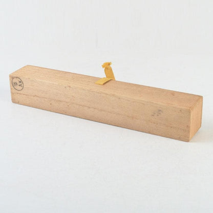 Bamboo Chashaku Tea Scoop by Nishikawa Baigen — Inscribed by Zen Master Fujii Kaido, Daitokuji, with Original Tube and Box