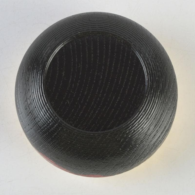 Senpo — Kikukiri Jurin Natsume | Chrysanthemum & Paulownia on Kenjo-Carved Black Lacquer | Tomobako