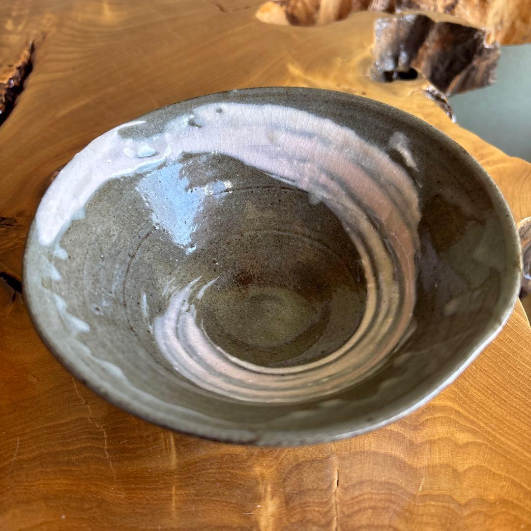 Kato Shunto Hakeme Hira-Chawan — Dragon Kiln, Signed Box