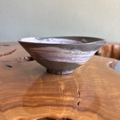 Kato Shunto Hakeme Hira-Chawan — Dragon Kiln, Signed Box