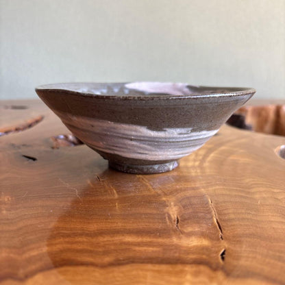 Kato Shunto Hakeme Hira-Chawan — Dragon Kiln, Signed Box