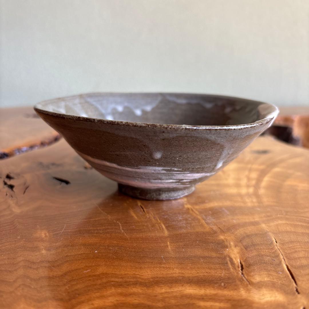 Kato Shunto Hakeme Hira-Chawan — Dragon Kiln, Signed Box