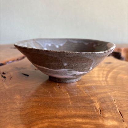 Kato Shunto Hakeme Hira-Chawan — Dragon Kiln, Signed Box