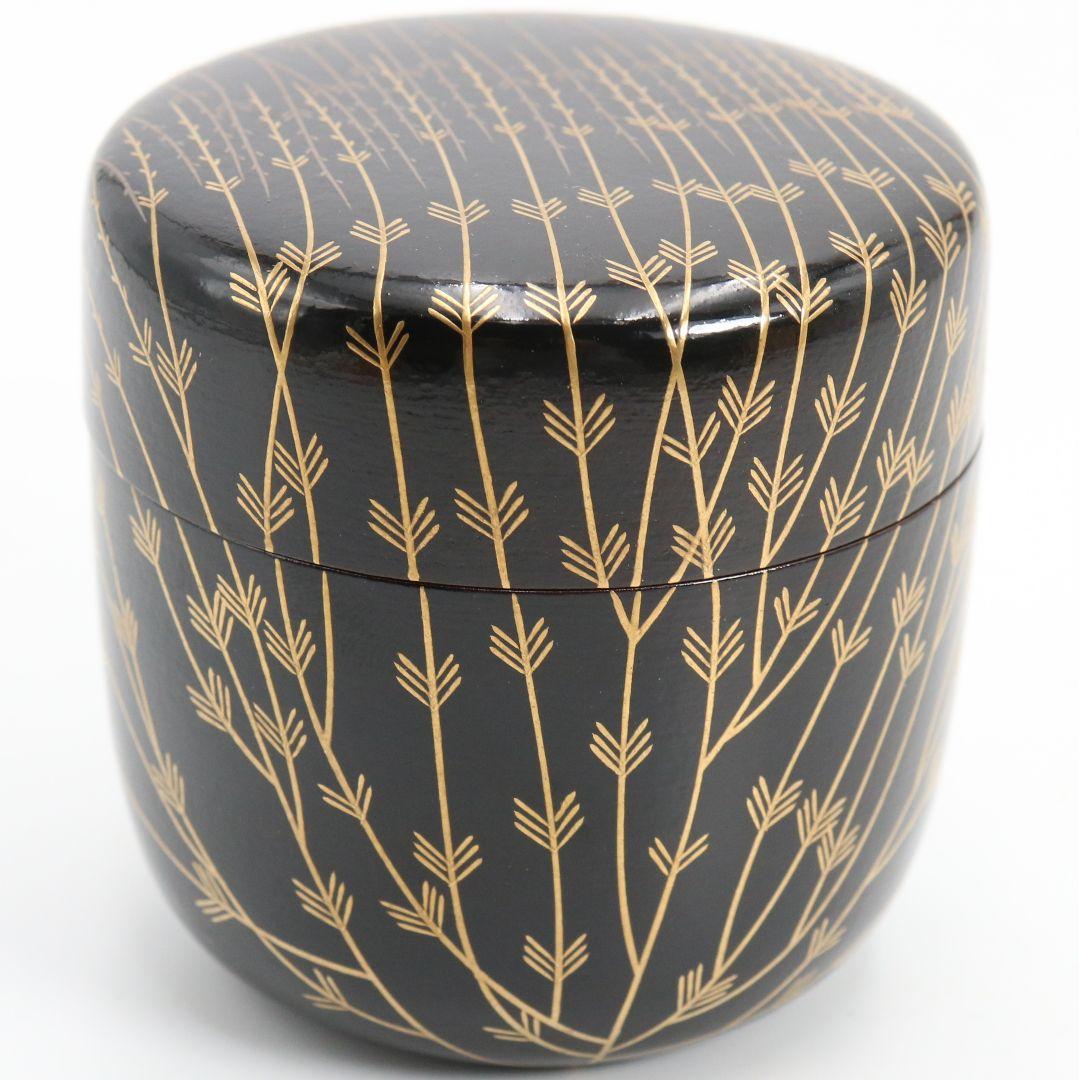 Ishii Ryuho — Sokuchusai Preference Budding Willow Maki-e O-Natsume | Urasenke Tea Caddy