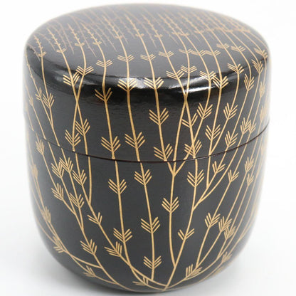 Ishii Ryuho — Sokuchusai Preference Budding Willow Maki-e O-Natsume | Urasenke Tea Caddy