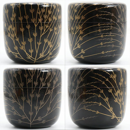 Ishii Ryuho — Sokuchusai Preference Budding Willow Maki-e O-Natsume | Urasenke Tea Caddy