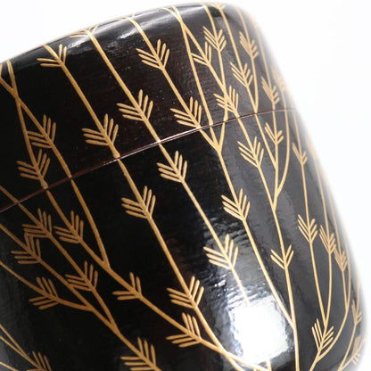 Ishii Ryuho — Sokuchusai Preference Budding Willow Maki-e O-Natsume | Urasenke Tea Caddy