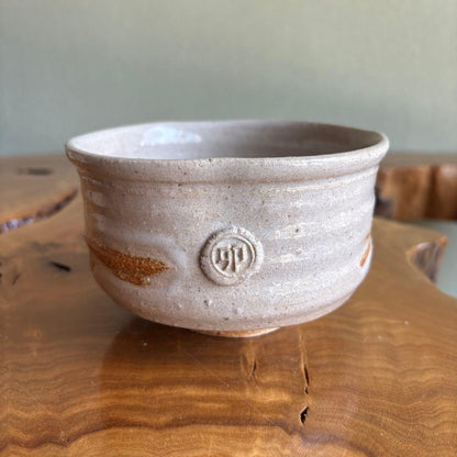 Okuda Eizan Zodiac Rabbit Tea Bowl - Shigaraki Chawan with Rabbit Stamp and Signed Box