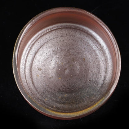 Morimoto Katsura Bizen Tea Bowl Wood Fired Chawan Hi-iro Goma Ash Glaze