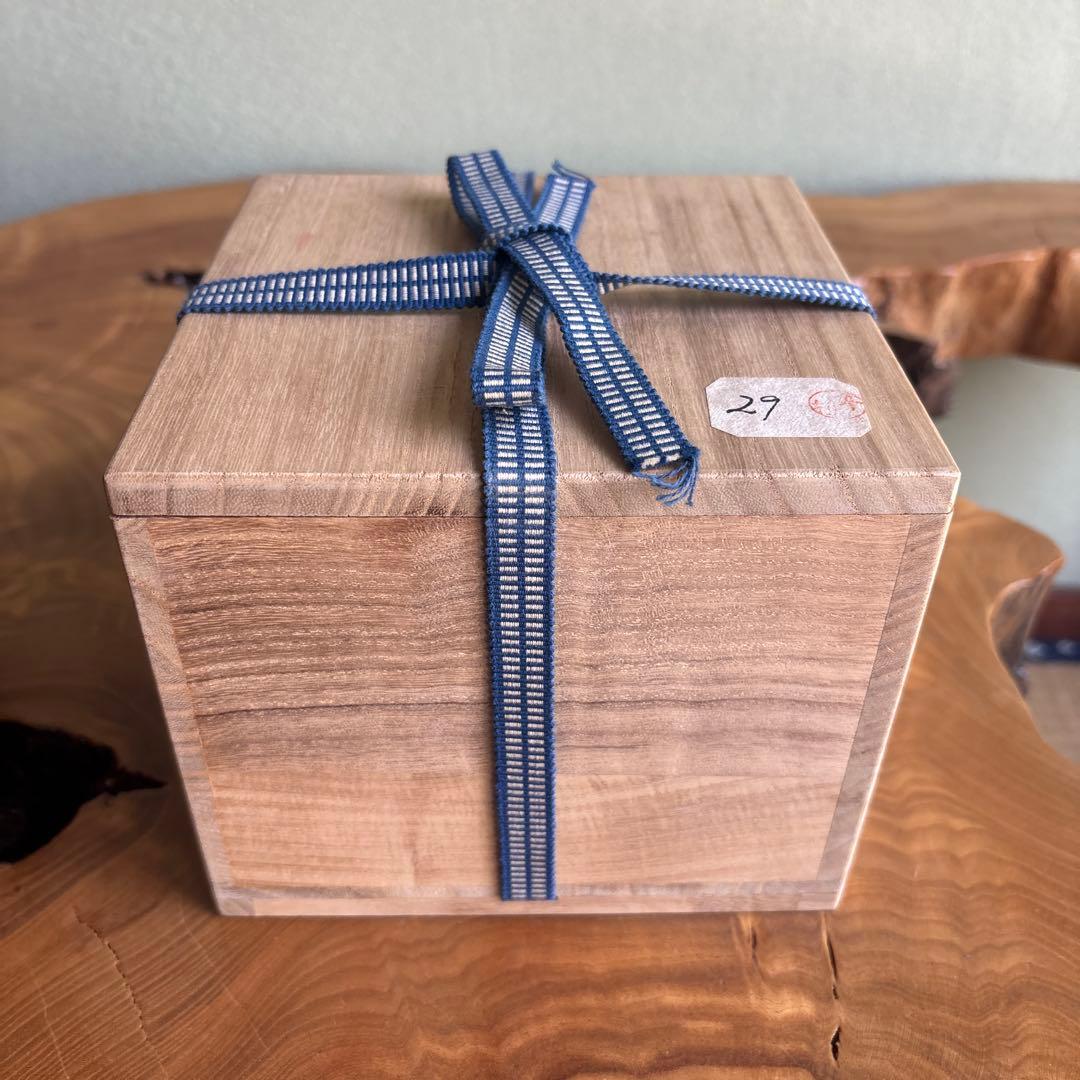 White Glaze Matcha Bowl by Mori — Kohiki Style Chawan with Signed Wooden Box