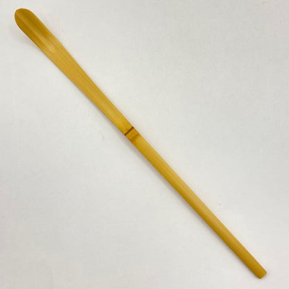 Zen Bamboo Tea Scoop by Takahashi Etsudo, Motto: Mushin (No Mind)