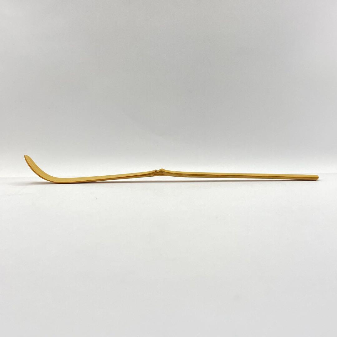 Zen Bamboo Tea Scoop by Takahashi Etsudo, Motto: Mushin (No Mind)