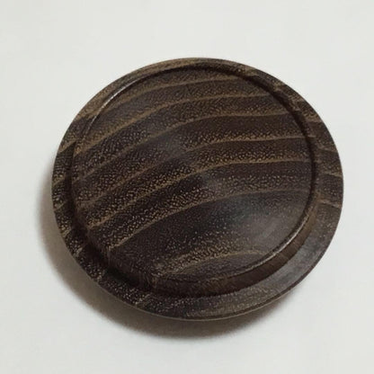 Suzumushi Maki-e Nasu-gata Chaki by Chikuryō — Black Lacquer Tea Caddy with Bell Cricket Motif, Tomobako