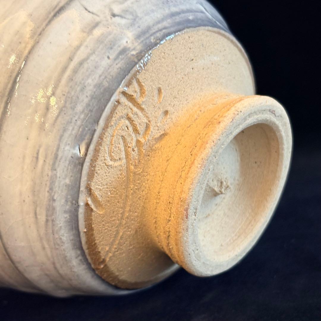 Taniguchi Shohachi Kohiki Tea Bowl with Enso — Japanese Chawan