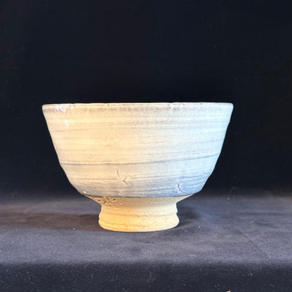 Taniguchi Shohachi Kohiki Tea Bowl with Enso — Japanese Chawan
