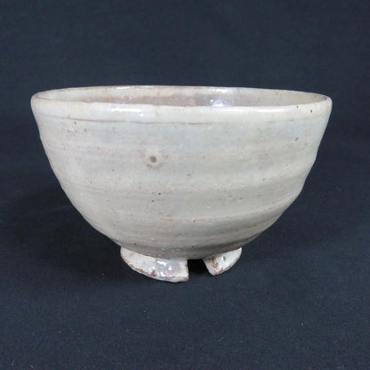 Ko-Hagi Iron Spot Chawan - Old-Style Hagi Ware Tea Bowl with Signed Box