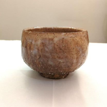 Shibuya Deishi Hagi Ware Chawan - Seven Transformations Tea Bowl with Signed Box