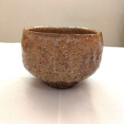 Shibuya Deishi Hagi Ware Chawan - Seven Transformations Tea Bowl with Signed Box