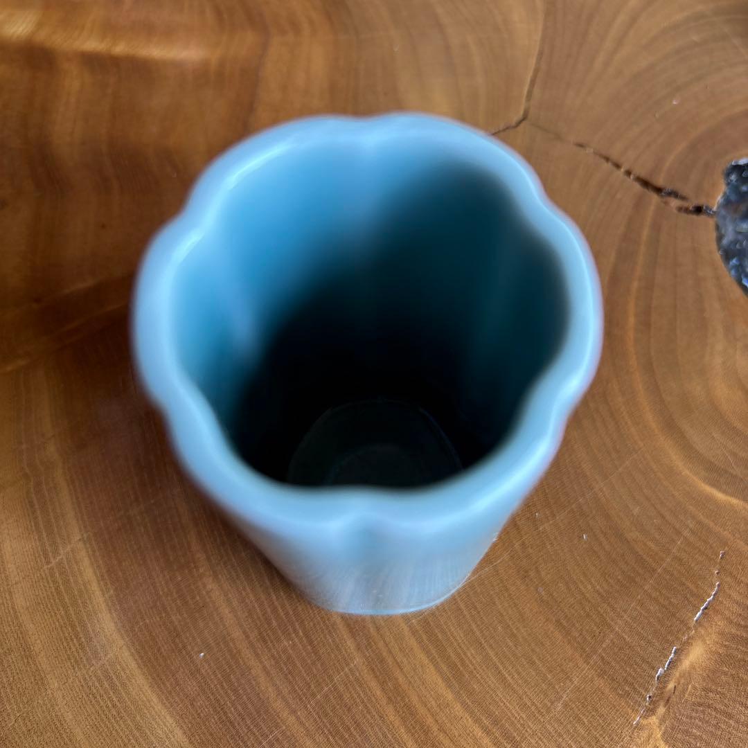 Nabeshima Celadon Kōgō & Kensui Set by Saiun — Signed Tea Ceremony Set
