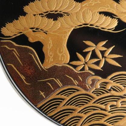 Moon Rabbit Maki-e Kogo Incense Container – Gold Nashiji – Horiuchi Sokan – Suzuki Konyu – Japan