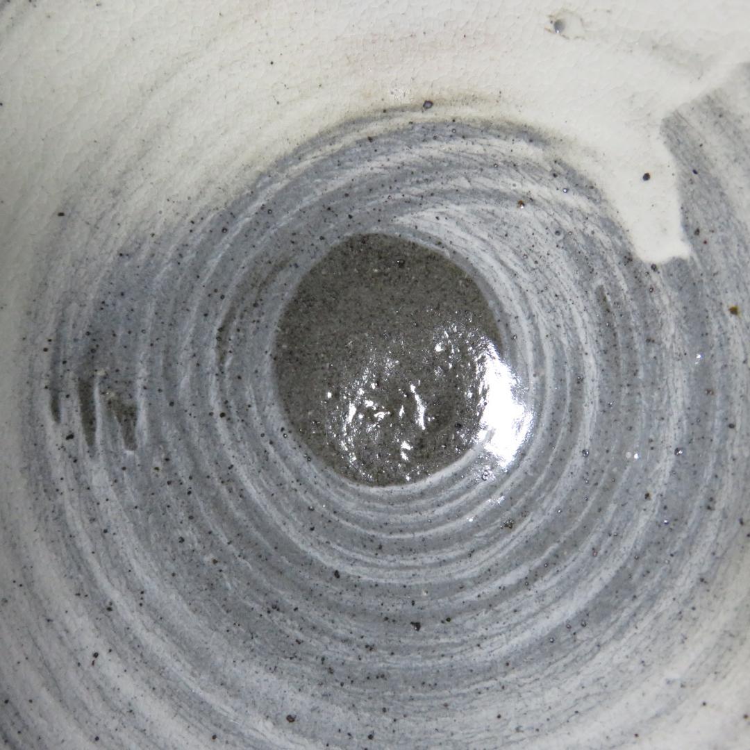 Nakazato Takashi Karatsu Hakeme Tea Bowl — Ryuta-gama Chawan with Tomobako