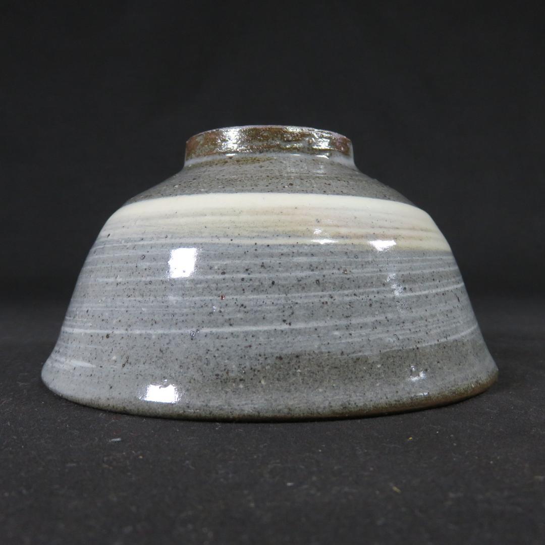 Nakazato Takashi Karatsu Hakeme Tea Bowl — Ryuta-gama Chawan with Tomobako