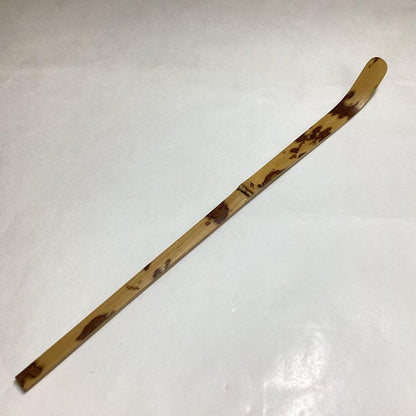 Spotted Bamboo Chashaku Tatsutagawa by Bansetsu Gomatake Tea Scoop Autumn Motif