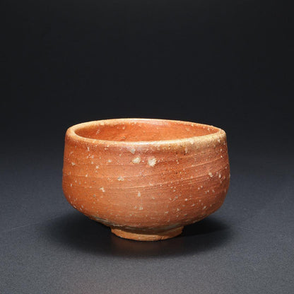 Ueda Juho Shigaraki Ware Matcha Bowl Hand-Thrown Red Clay Feldspar Tomobako