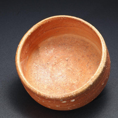 Ueda Juho Shigaraki Ware Matcha Bowl Hand-Thrown Red Clay Feldspar Tomobako