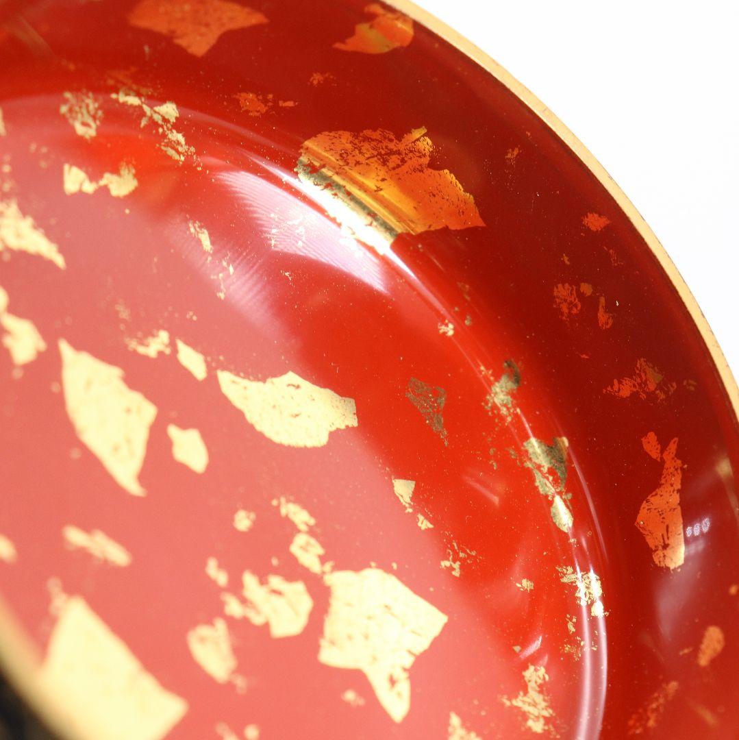 Mebari Yanagi Maki-e O-Natsume by Takeuchi Kosai - Willow Gold Lacquer Tea Caddy