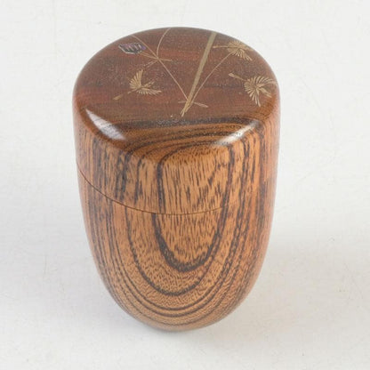 Sparrow Natsume by Nakabayashi Seizan – Japanese Tea Caddy – Inaho Makie – Japan