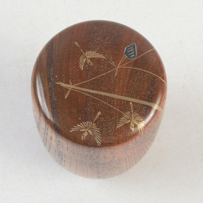 Sparrow Natsume by Nakabayashi Seizan – Japanese Tea Caddy – Inaho Makie – Japan