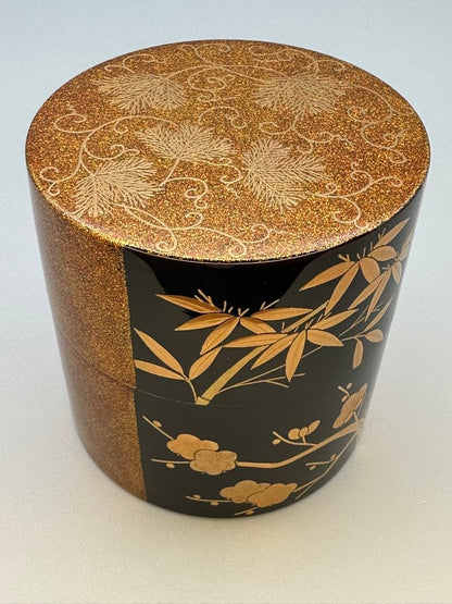 Doi Yoshimine Nakatsugi — Shochikubai Gold Nashiji Maki-e