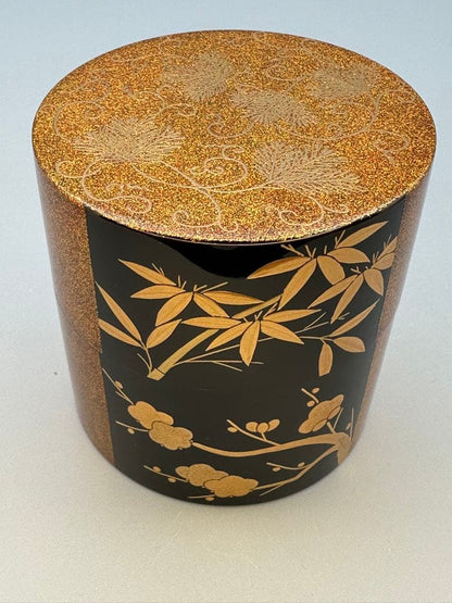 Doi Yoshimine Nakatsugi — Shochikubai Gold Nashiji Maki-e
