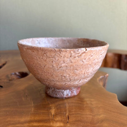 Udagawa Seikoku Hagi Chawan — Oni-Hagi Textured Matcha Bowl with Tomobako