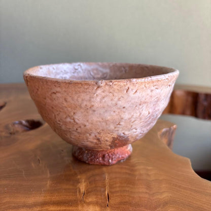 Udagawa Seikoku Hagi Chawan — Oni-Hagi Textured Matcha Bowl with Tomobako