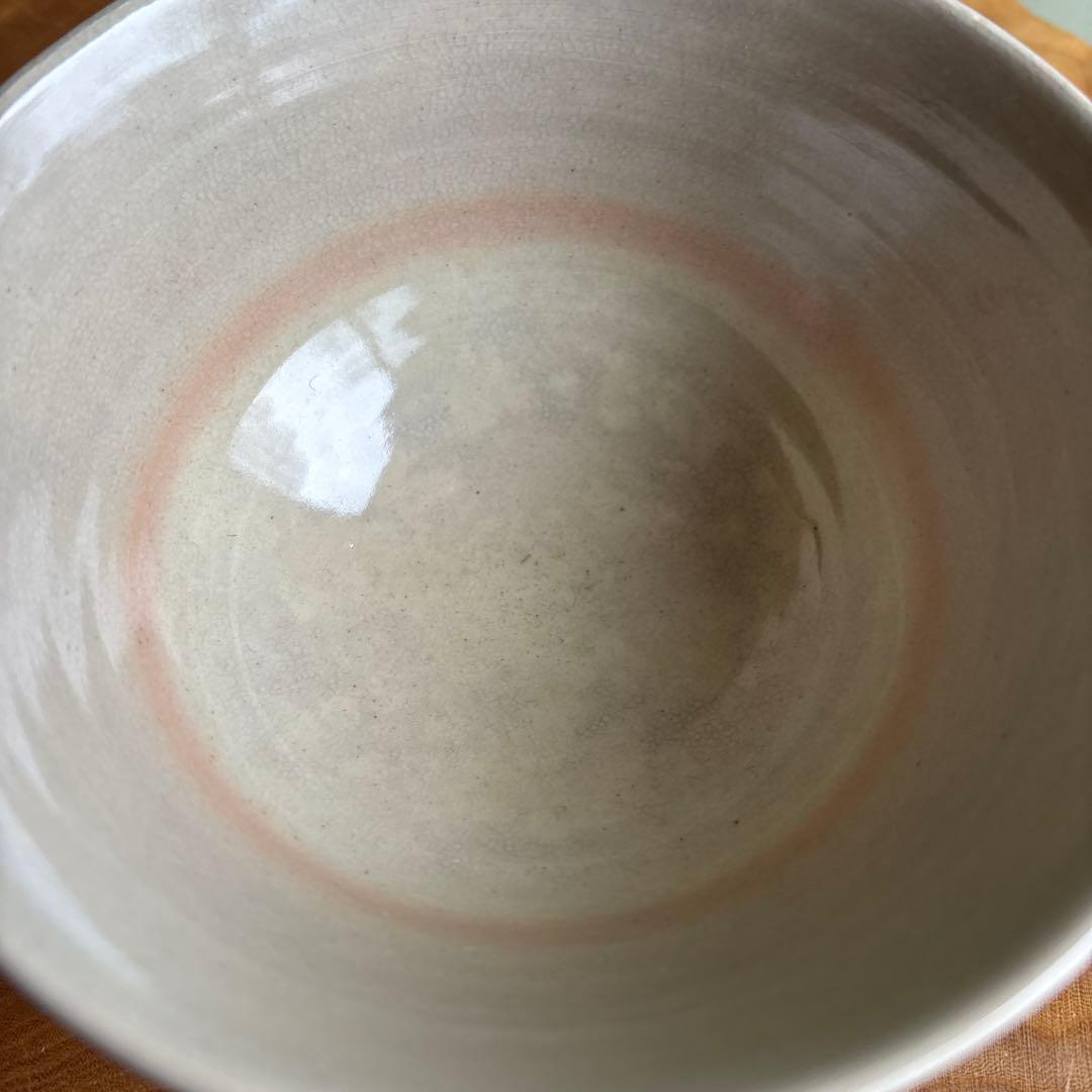 Ichikawa Tsuzo Orchid Matcha Bowl — Overglaze Enamel Ran-ka, Signed Wood Box