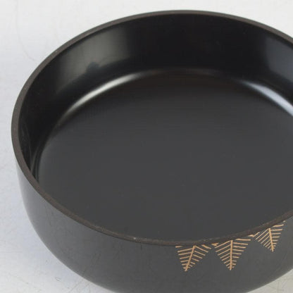 Wajima Lacquer Natsume — Kiku-Kiri Maki-e by Sōhō Mokushiro | Japanese Tea Ceremony